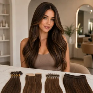K-Tip vs. Tape-In vs. Nano Bead vs. Weft Hair Extensions: Which Is Best?